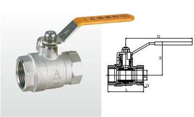 Q11F-40P 不锈钢球阀