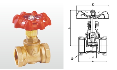 J11F-16T 黄铜截止阀