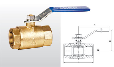 Q11F-40T Q11F-25T 黄铜球阀