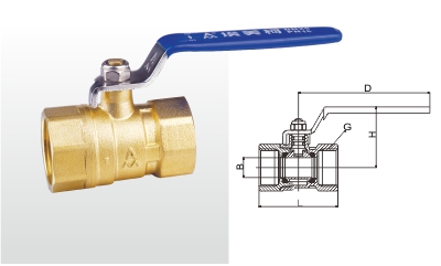 Q11F-16T 黄铜球阀