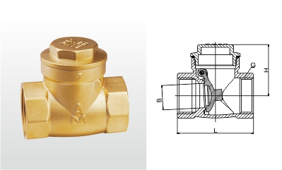 H14W-16T H14X-16T 黄铜止回阀